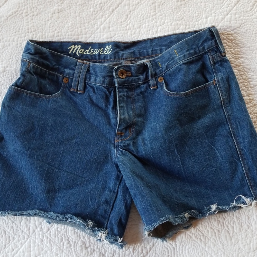 Madewell jean shorts